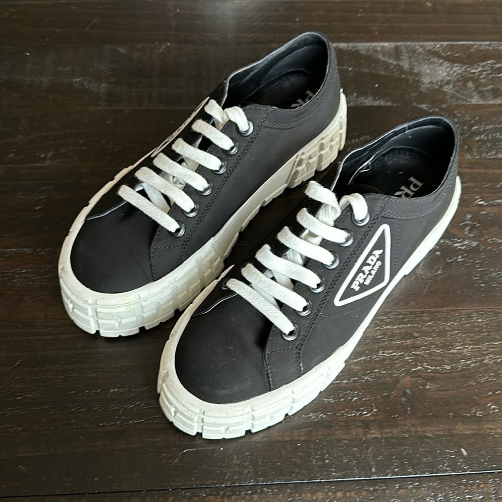 Prada black shoes